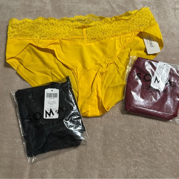 Soma vanishing edge hipster panty bundle- lg - Picture 2 of 5